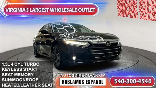 2021 Honda Accord EX-L 1.5T