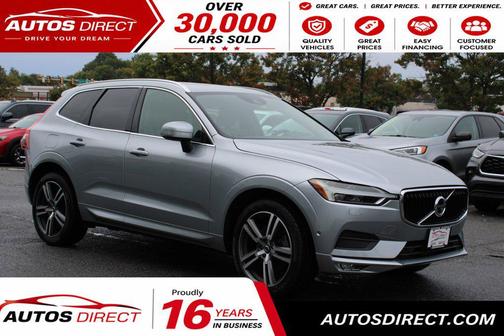 Electric Silver Metallic 2018 Volvo XC60 T6 Momentum