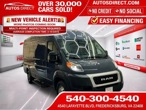 Black Clearcoat 2020 RAM ProMaster 3500 High Roof