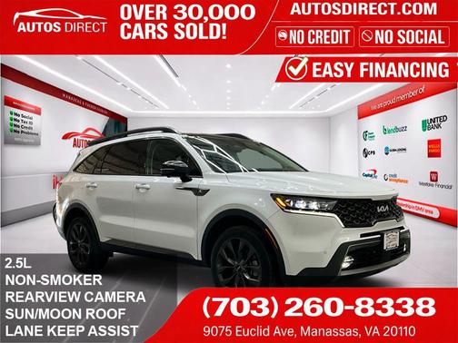 Glacial White Pearl 2023 Kia Sorento SX