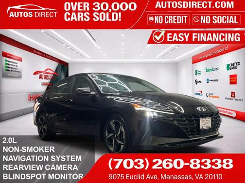 Onyx Black 2023 Hyundai ELANTRA Limited