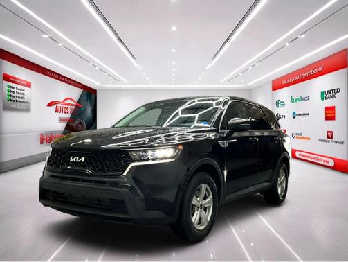 Ebony Black 2023 Kia Sorento LX