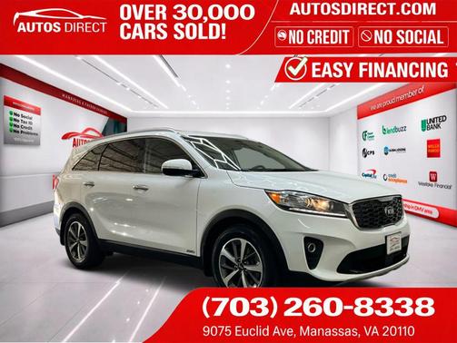 Snow White Pearl 2019 Kia Sorento EX