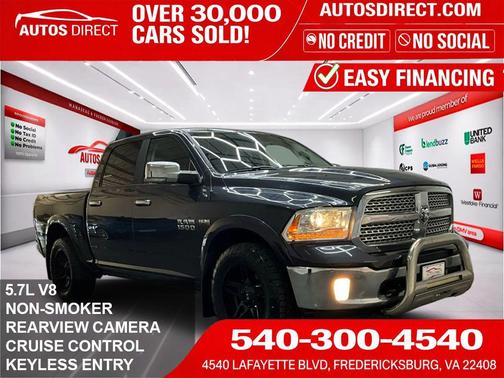 Maximum Steel Metallic Clearcoat 2016 RAM 1500 Laramie