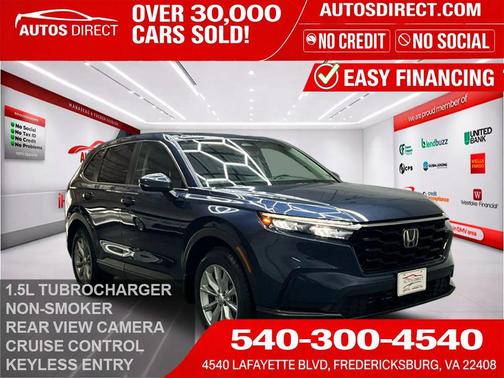 Blue 2025 Honda CR-V EX AWD