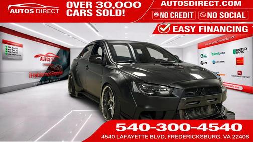 Cosmic Blue Pearl 2014 Mitsubishi Lancer Evolution GSR