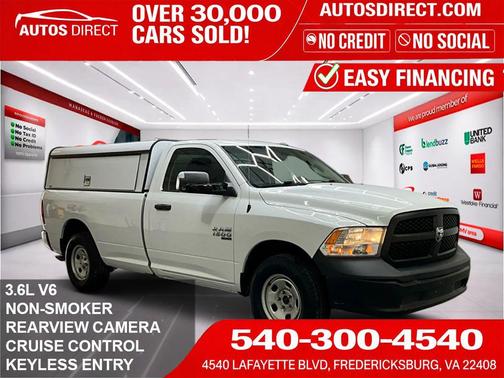 Bright White Clearcoat 2021 RAM 1500 Tradesman