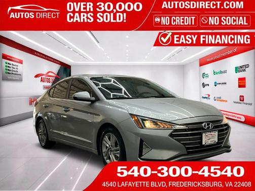 Stellar Silver 2020 Hyundai ELANTRA Value Edition