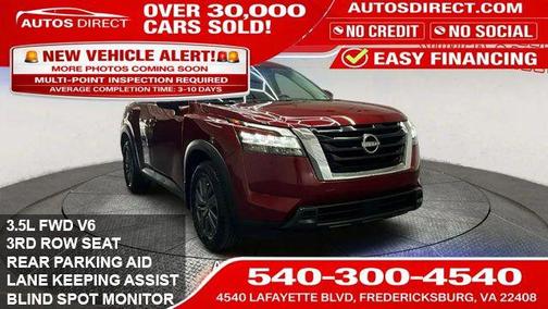 Scarlet Ember Tintcoat 2022 Nissan Pathfinder SV 2WD