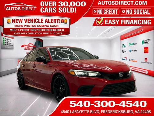 Rallye Red 2022 Honda Civic Si Base