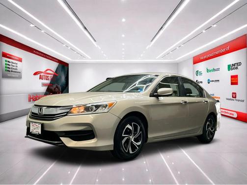 Gold 2016 Honda Accord LX