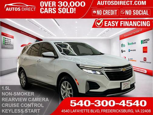 Summit White 2023 Chevrolet Equinox 1LT