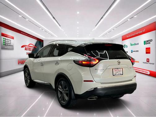 Pearl White Tricoat 2019 Nissan Murano Platinum