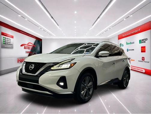 Pearl White Tricoat 2019 Nissan Murano Platinum