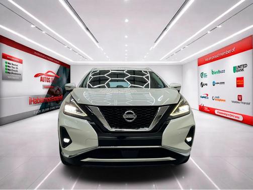 Pearl White Tricoat 2019 Nissan Murano Platinum