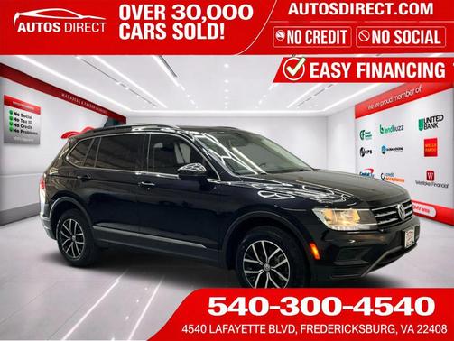 Deep Black 2021 Volkswagen Tiguan 2.0T SE 4MOTION