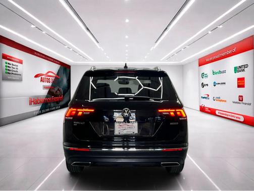 Deep Black 2021 Volkswagen Tiguan 2.0T SE 4MOTION