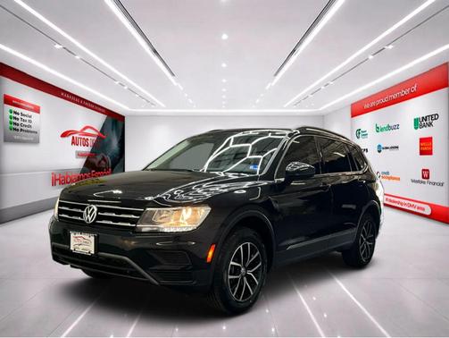 Deep Black 2021 Volkswagen Tiguan 2.0T SE 4MOTION