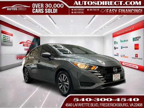 Gun Metallic 2023 Nissan Versa 1.6 SV