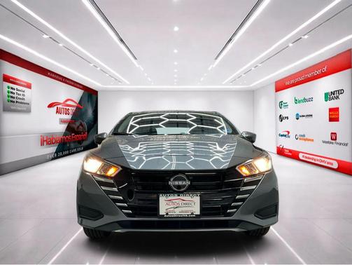 Gun Metallic 2023 Nissan Versa 1.6 SV