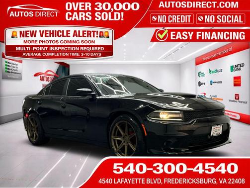 Pitch Black Clearcoat 2023 Dodge Charger SXT