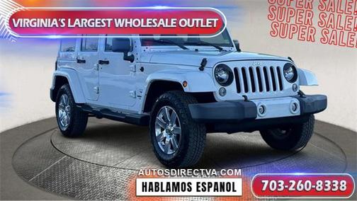 2016 Jeep Wrangler Unlimited Sahara