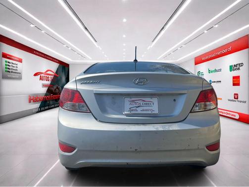 Ironman Silver Metallic 2014 Hyundai Accent GLS