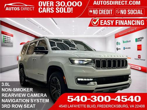 Bright White Clearcoat 2024 Jeep Wagoneer Series II 4x4