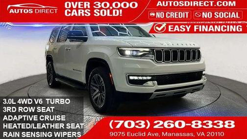 Bright White Clearcoat 2024 Jeep Wagoneer Series II 4x4