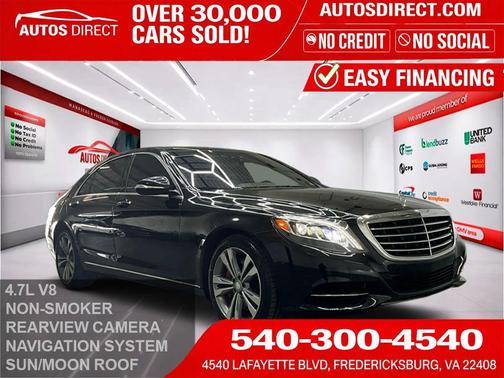 Black 2017 Mercedes-Benz S-Class 4MATIC