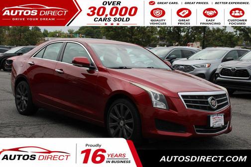 Red Obsession Tintcoat 2014 Cadillac ATS 2.0L Turbo Luxury