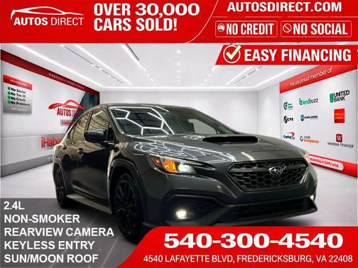 Magnetite Gray Metallic 2022 Subaru WRX Premium