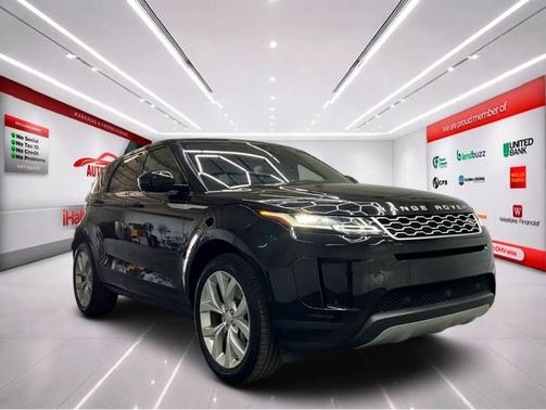 Black 2020 Land Rover Range Rover Evoque SE