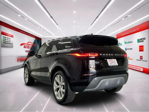 Black 2020 Land Rover Range Rover Evoque SE