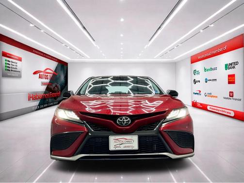 Burgundy 2022 Toyota Camry XSE