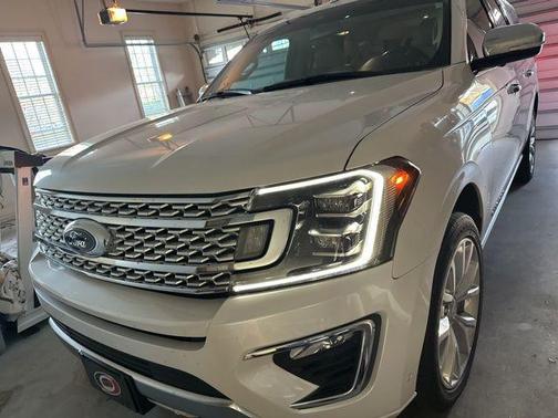 WHITE PLATINUM MET TRI-COAT 2019 Ford Expedition Max Platinum