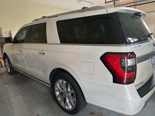 WHITE PLATINUM MET TRI-COAT 2019 Ford Expedition Max Platinum