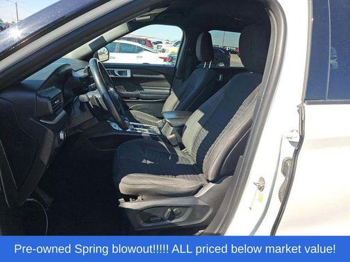 STAR WHITE MET TRI-COAT 2020 Ford Explorer XLT