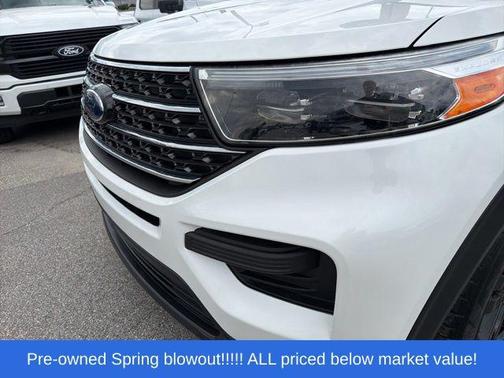STAR WHITE MET TRI-COAT 2020 Ford Explorer XLT