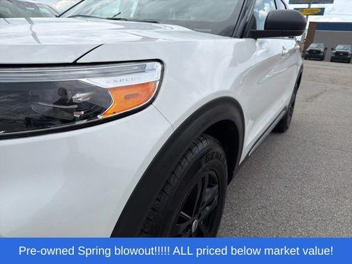 STAR WHITE MET TRI-COAT 2020 Ford Explorer XLT