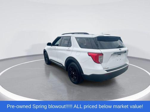 STAR WHITE MET TRI-COAT 2020 Ford Explorer XLT
