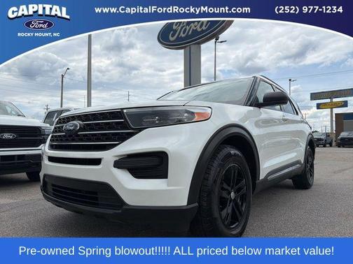 STAR WHITE MET TRI-COAT 2020 Ford Explorer XLT