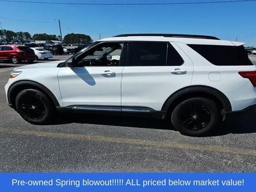 STAR WHITE MET TRI-COAT 2020 Ford Explorer XLT