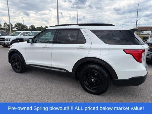 STAR WHITE MET TRI-COAT 2020 Ford Explorer XLT