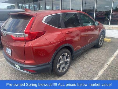 Red 2019 Honda CR-V EX-L