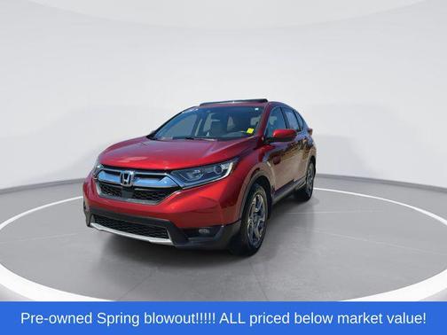 Red 2019 Honda CR-V EX-L
