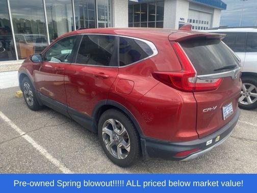 Red 2019 Honda CR-V EX-L