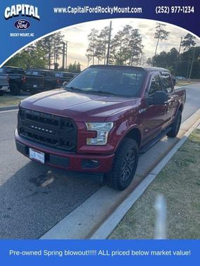 RUBY RED METALLIC TINTED CC 2017 Ford F-150 XLT