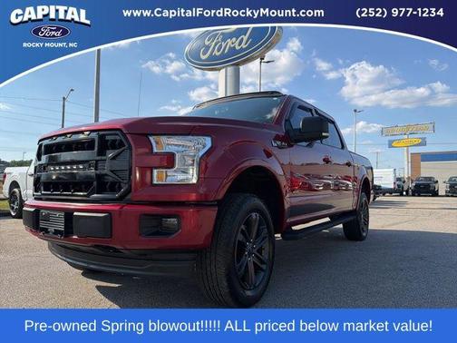 RUBY RED METALLIC TINTED CC 2017 Ford F-150 XLT