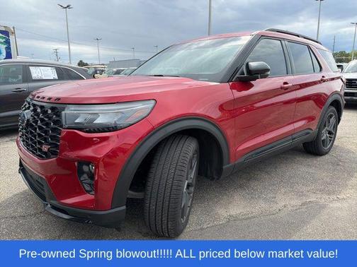 RAPID RED MET TINTED CC 2025 Ford Explorer ST
